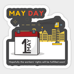 May Day Series 7 Sticker